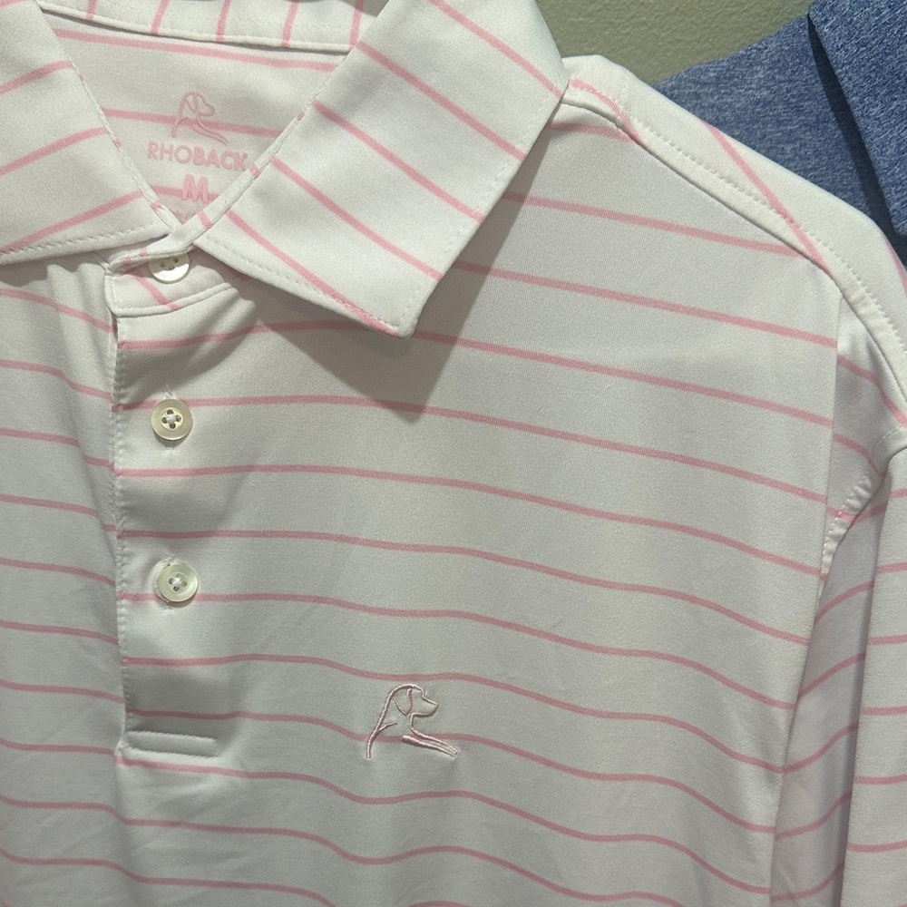 Men's Rhoback collared performance material - image 2